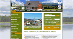 Desktop Screenshot of muller-reality.cz